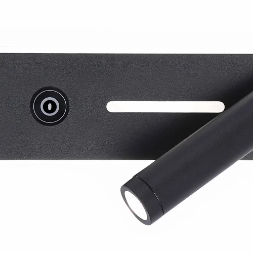 APPLIQUE LED 9W 3000–6000K TATTILE NERO KIAN