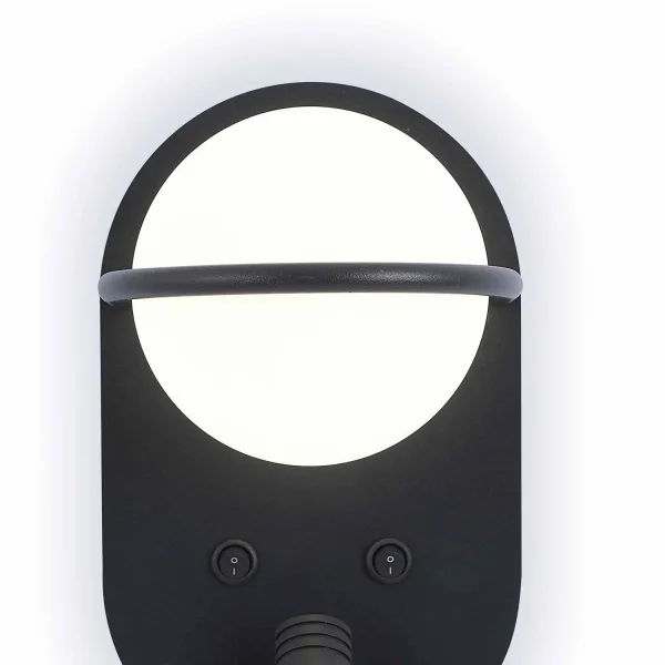 APPLIQUE DA PARETE LED 6W 3000-6000K NERO ASTRA