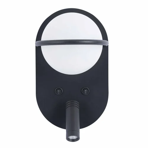 APPLIQUE DA PARETE LED 6W 3000-6000K NERO ASTRA