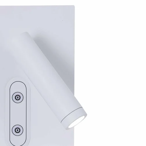 APPLIQUE LED 10W 3000–6000K TATTILE BIANCO CON RICARICA SENZA FILI MILO