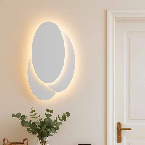 APPLIQUE LED DECORATIVA 8W 3000-6000K BIANCA LUNE