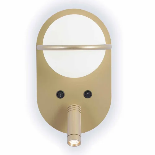 APPLIQUE DA PARETE LED 6W 3000–6000K DORATO ASTRA