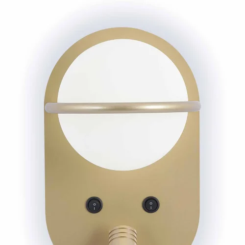 APPLIQUE DA PARETE LED 6W 3000–6000K DORATO ASTRA