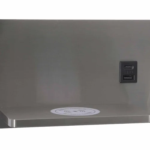 APPLIQUE LED 8W 3000–6000K TATTILE NICKEL CON RICARICA SENZA FILI ZEKO