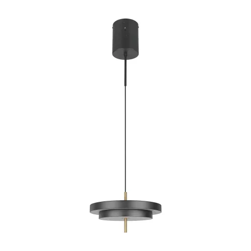 LAMPADA A SOSPENSIONE LED 34,5W REGOLABILE 2300-3000-4000K NERO ORO ELIX