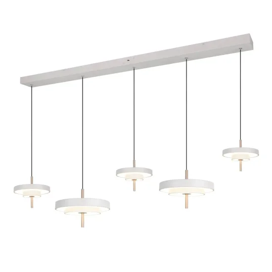 LAMPADA DA SOFFITTO LED 50W REGOLABILE 2300-3000-4000K GRIGIO CALDO ELIX 2