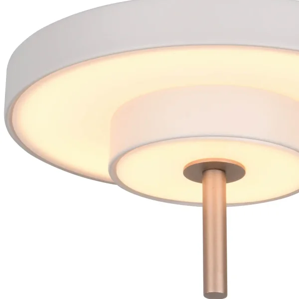 LAMPADA DA SOFFITTO LED 50W REGOLABILE 2300-3000-4000K GRIGIO CALDO ELIX