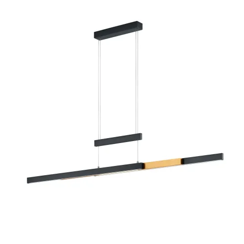 LAMPADA DA SOFFITTO LED 45W 2700K-5000K NERO LUNOR