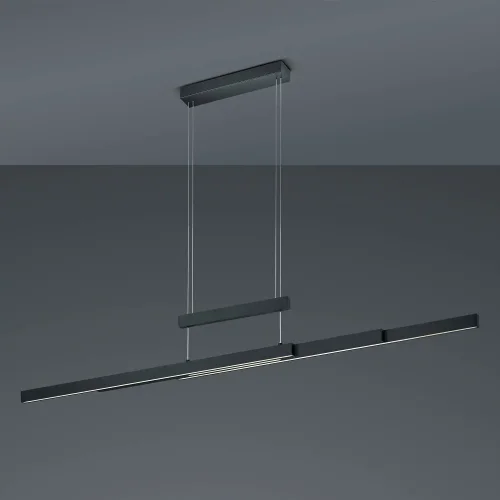 LAMPADA DA SOFFITTO LED 45W 2700K-5000K NERO LUNOR