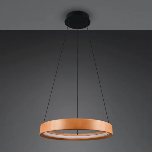 LAMPADA DA SOFFITTO LED 28W 3000K LEGNO NATURALE SOLAN