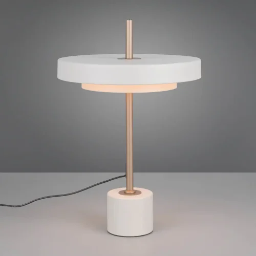 LAMPADA DA TAVOLO LED 12W REGOLABILE 2300-3000-4000K GRIGIO CALDO ELIX