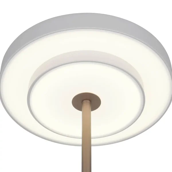 LAMPADA DA TAVOLO LED 12W REGOLABILE 2300-3000-4000K GRIGIO CALDO ELIX