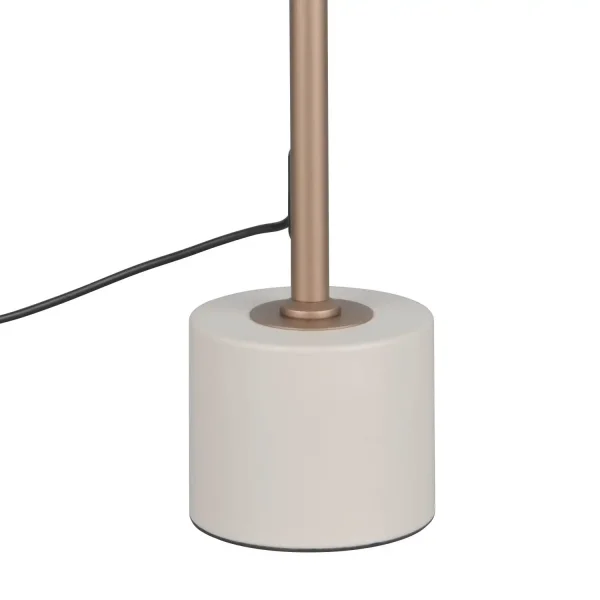 LAMPADA DA TAVOLO LED 12W REGOLABILE 2300-3000-4000K GRIGIO CALDO ELIX