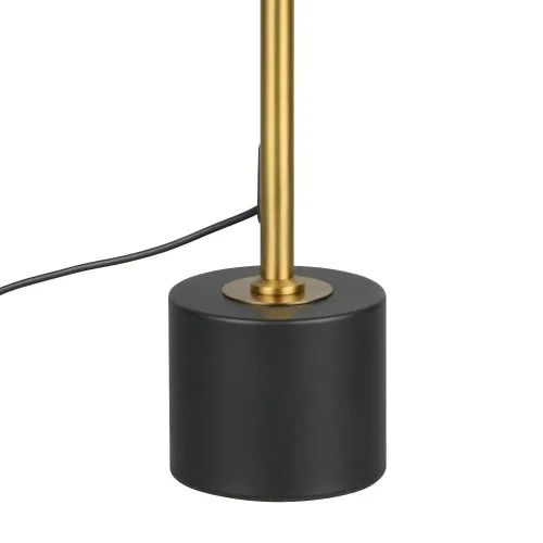 LAMPADA DA TAVOLO LED 12W REGOLABILE 2300-3000-4000K NERO E ORO ELIX