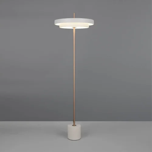 LAMPADA DA TERRA LED 21W REGOLABILE 2300-3000-4000K GRIGIO CALDO ELIX