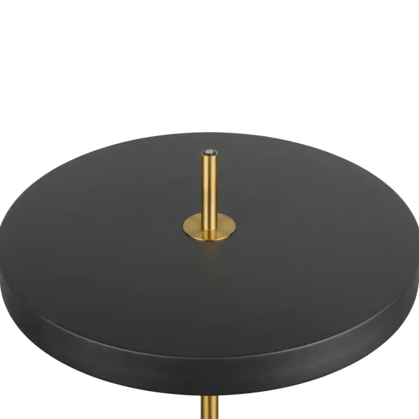 LAMPADA DA TERRA LED 21W REGOLABILE 2300-3000-4000K NERO ORO ELIX