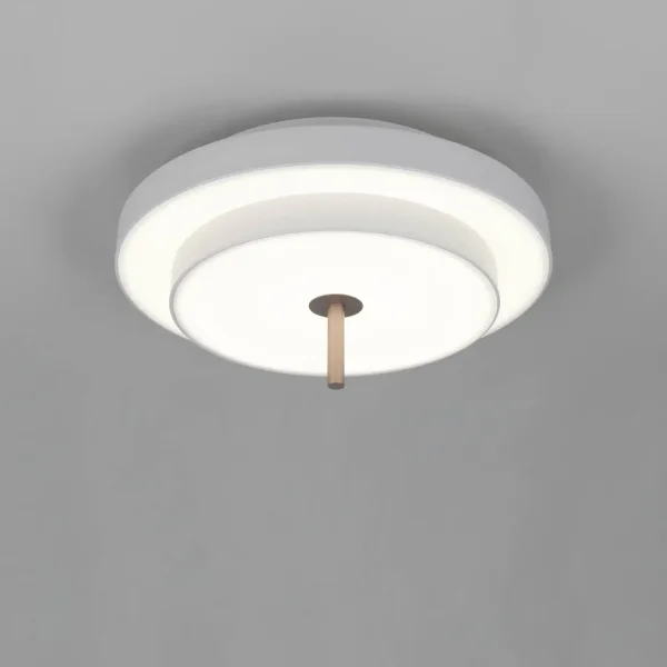 PLAFONIERA LED 34,5W REGOLABILE 2300-3000-4000K GRIGIO CALDO ELIX