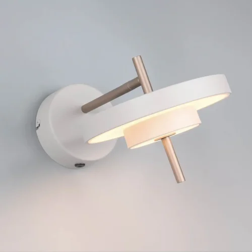 APPLIQUE DA PARETE LED 10W REGOLABILE 2300-3000-4000K GRIGIO CALDO ELIX