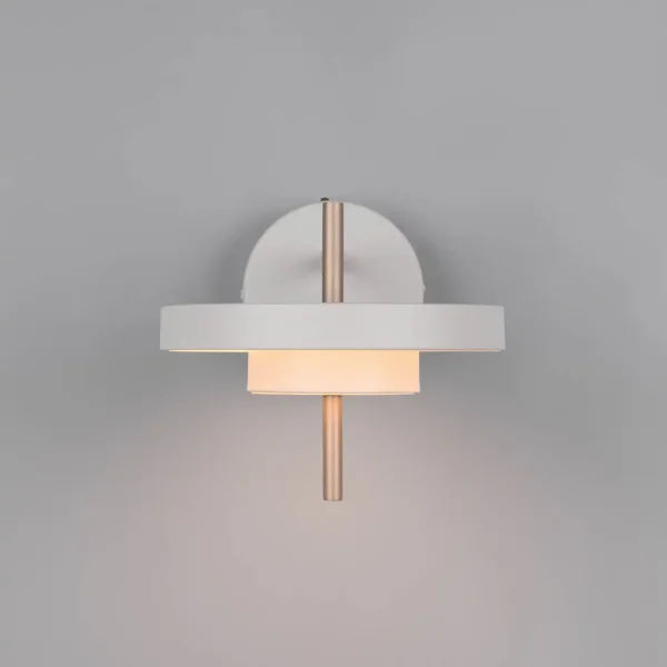 APPLIQUE DA PARETE LED 10W REGOLABILE 2300-3000-4000K GRIGIO CALDO ELIX