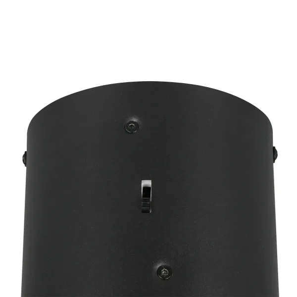 LAMPADA A SOSPENSIONE LED 10W REGOLABILE 2300-3000-4000K NERO ORO ELIX