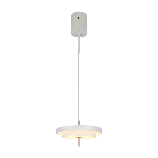 LAMPADA A SOSPENSIONE LED 34,5W REGOLABILE 2300-3000-4000K GRIGIO CALDO ELIX