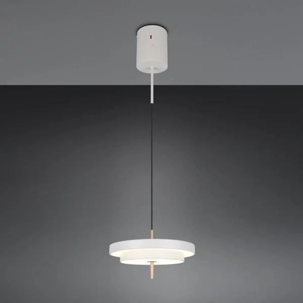 LAMPADA A SOSPENSIONE LED 34,5W REGOLABILE 2300-3000-4000K GRIGIO CALDO ELIX