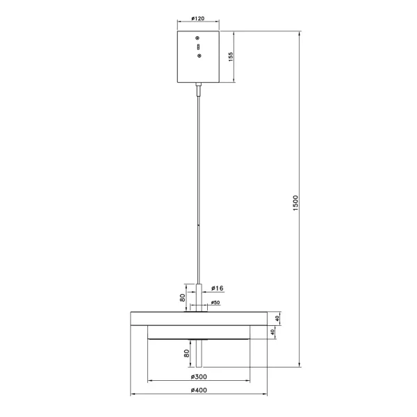 LAMPADA A SOSPENSIONE LED 34,5W REGOLABILE 2300-3000-4000K GRIGIO CALDO ELIX