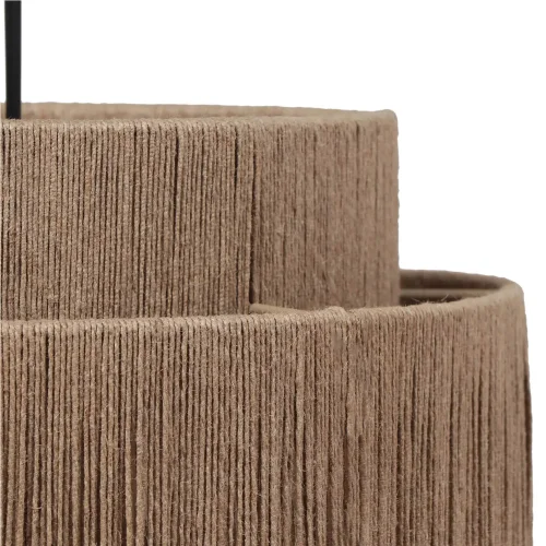 LAMPADA A SOSPENSIONE 1 LUCE JUTA NATURALE E27 LEIKO