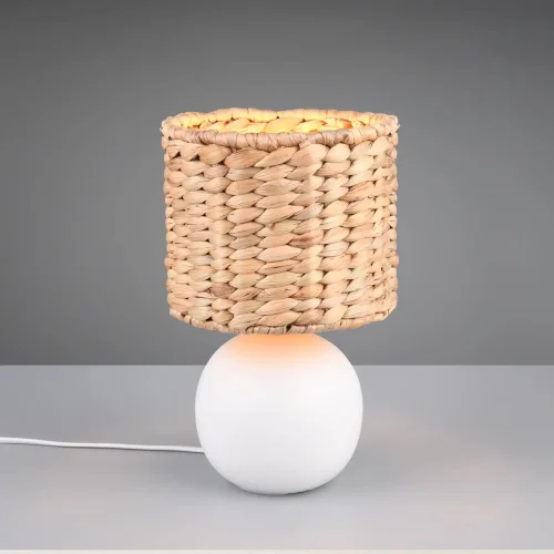 LAMPADA DA TAVOLA CERAMICA PARALUME ALGHE MARINE 29CM PADINA