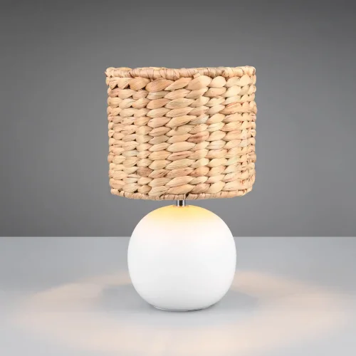 LAMPADA DA TAVOLA CERAMICA PARALUME ALGHE MARINE 29CM PADINA