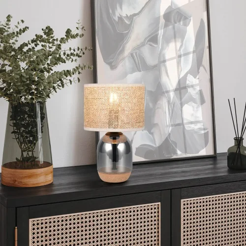 LAMPADA DA TAVOLO IN VETRO 32,7CM CELINE