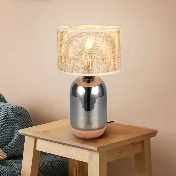 LAMPADA DA TAVOLO IN VETRO 43CM CELINE