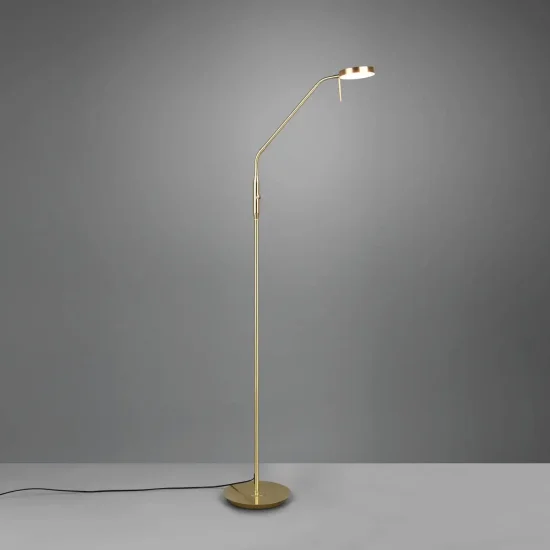 LAMPADA DE TERRA LED 12W REGOLABILE BRONZO OPACO EDEN