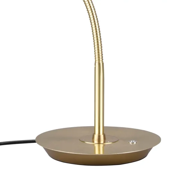 LAMPADA DA TAVOLO LED 12W REGOLABILE BRONZO OPACO EDEN