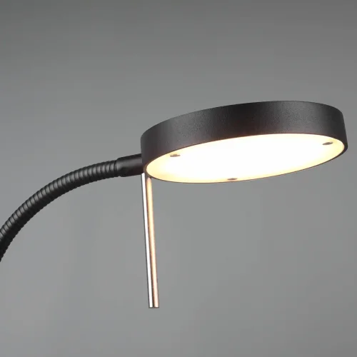 LAMPADA DA TAVOLO LED 12W REGOLABILE NERO EDEN