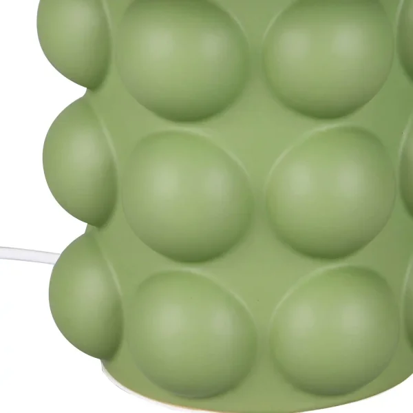 LAMPADA DA TAVOLO IN CERAMICA VERDE 47CM E27 LOREEN