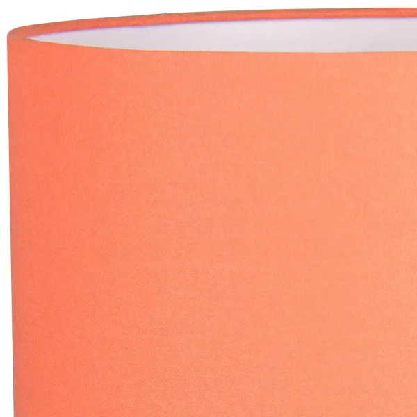 LAMPADA DA TAVOLO IN CERAMICA ALBICOCCA 47CM E27 LOREEN