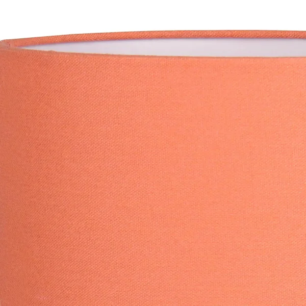 LAMPADA DA TAVOLO IN CERAMICA ALBICOCCA 30 CM E14 LOREEN