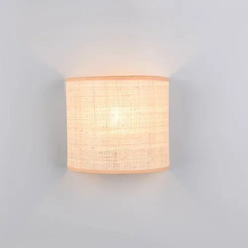 APPLIQUE DA PARETE CON PARALUME IN ALGHE MARINE E27 TERESA