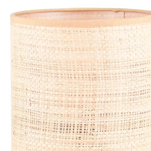 LAMPADA DA TAVOLO CON PARALUME IN ALGHE MARINE E27 TERESA