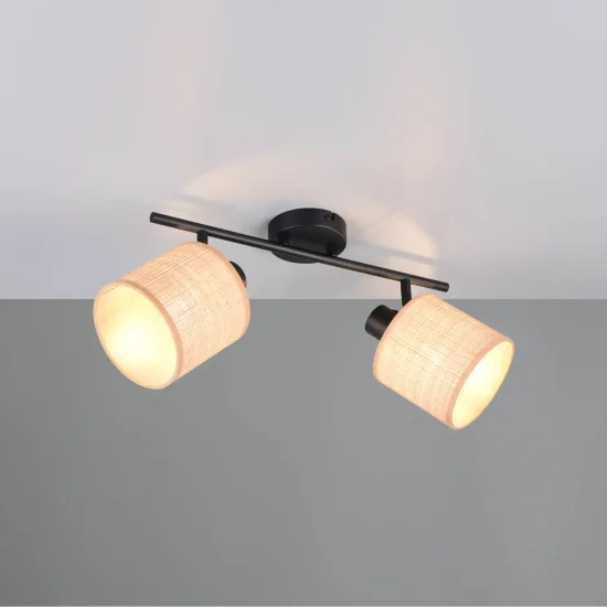 FOCO 2 LUCI CON PARALUMI IN ALGHE MARINE E14 TERESA