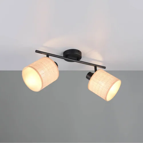 FOCO 2 LUCI CON PARALUMI IN ALGHE MARINE E14 TERESA