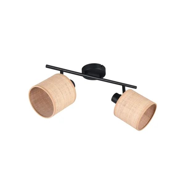 FOCO 2 LUCI CON PARALUMI IN ALGHE MARINE E14 TERESA