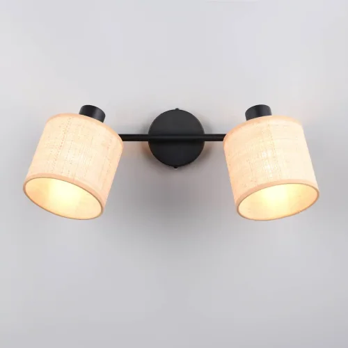 FOCO 2 LUCI CON PARALUMI IN ALGHE MARINE E14 TERESA