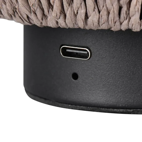 LAMPADA DA TAVOLO LED 1,5W 3000K USB MARRONE NUMA