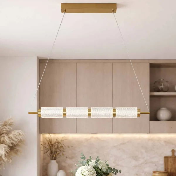 LAMPADA A SOSPENSIONE LED 16W 3000-6500K ORO AMBARINA