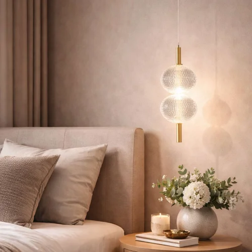 LAMPADA A SOFFITTO LED 12W 3000-6500K ORO AMBARINA