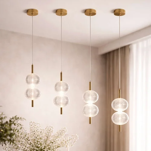 LAMPADA A SOFFITTO LED 12W 3000-6500K ORO AMBARINA