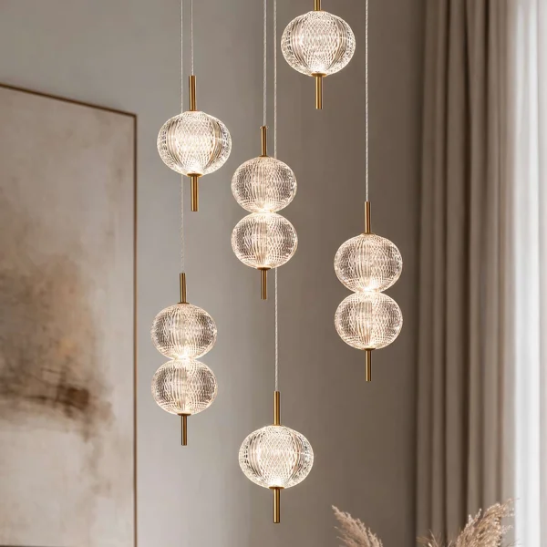 LAMPADA A SOFFITTO LED 12W 3000-6500K ORO AMBARINA