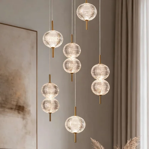 LAMPADA A SOFFITTO LED 12W 3000-6500K ORO AMBARINA